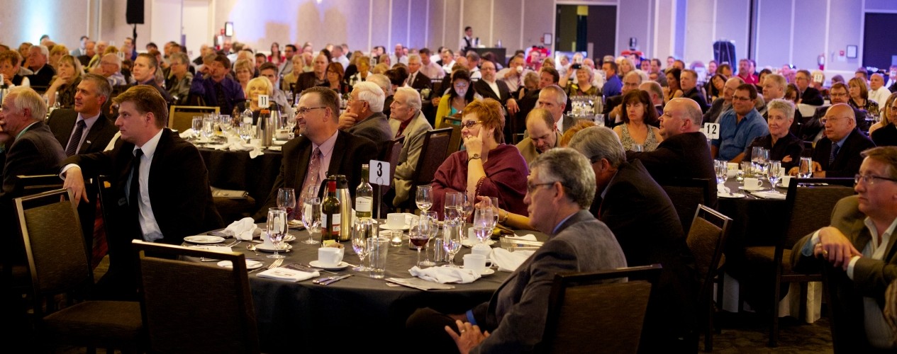 Hockey Alberta Members At Banquet