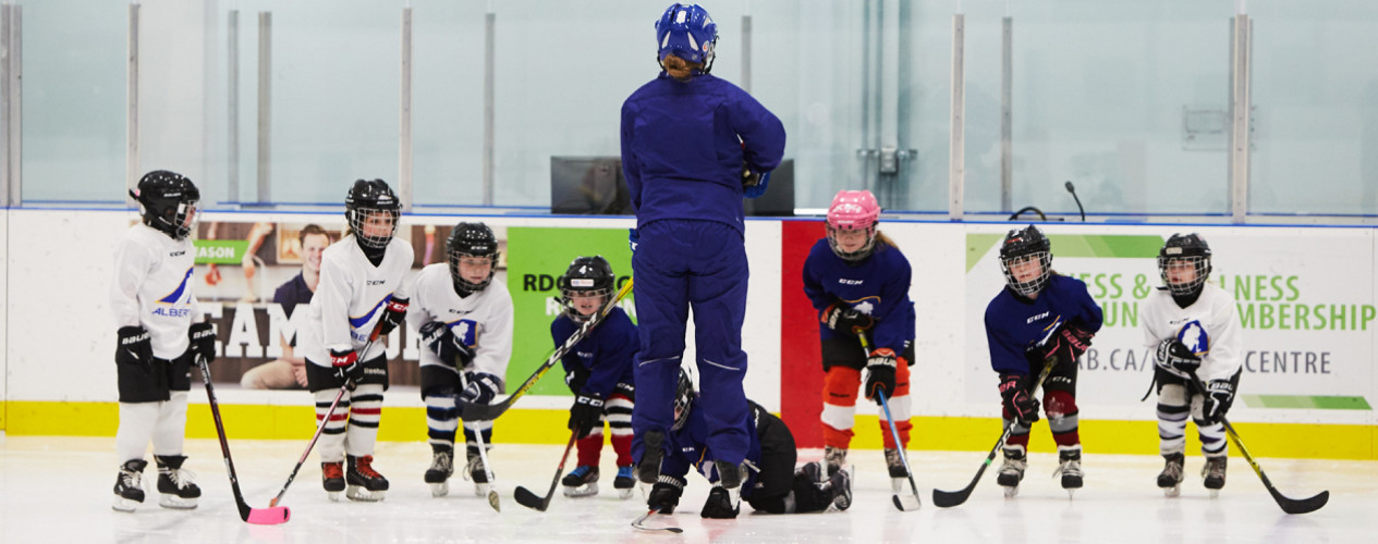 Young Children Skating